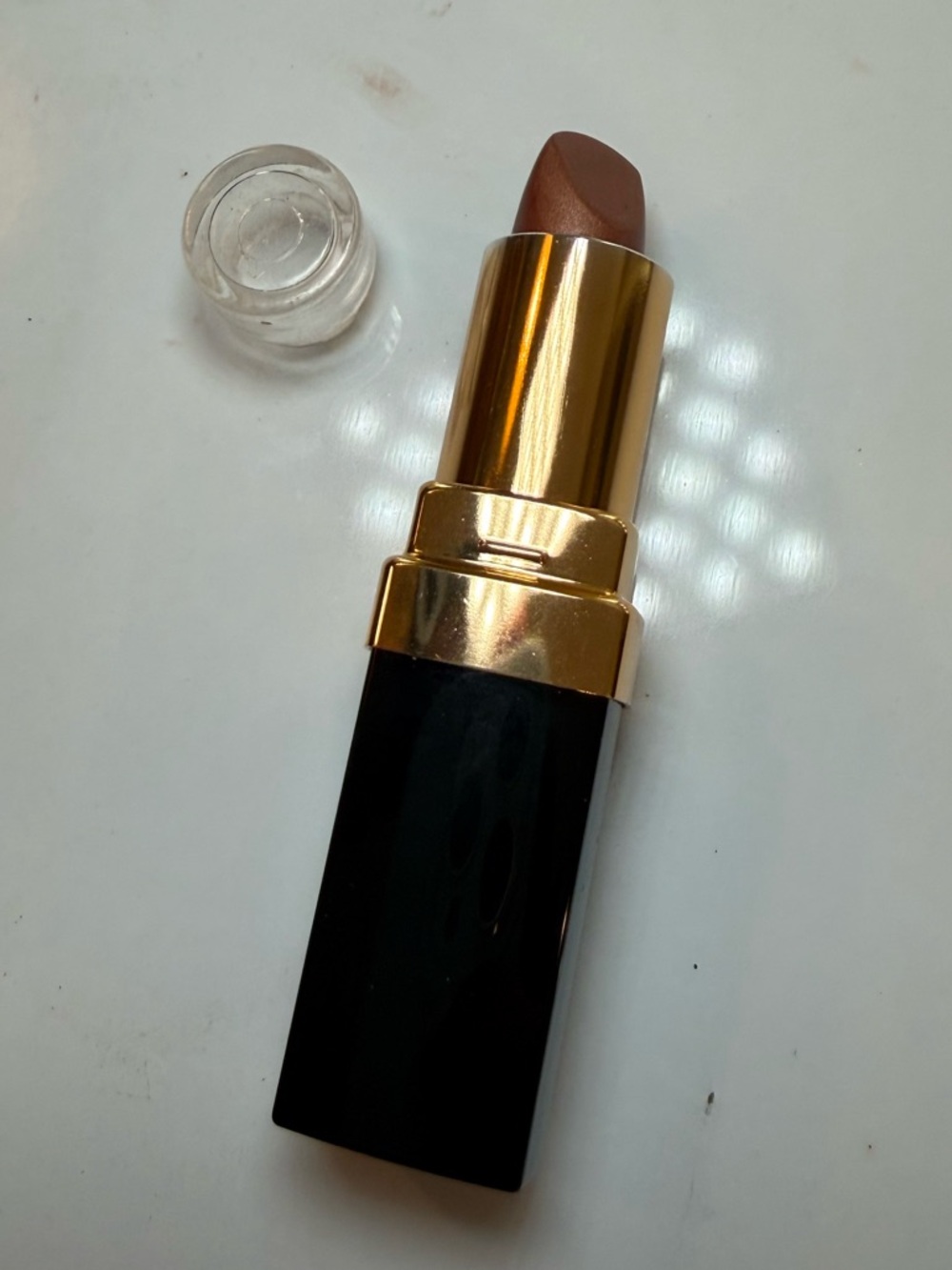 CHANEL Rouge a Levres Crème Lipstick Lamé